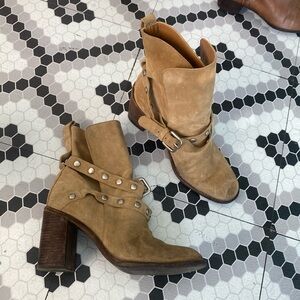 COPY - See by Chloe Tan Suede Boots